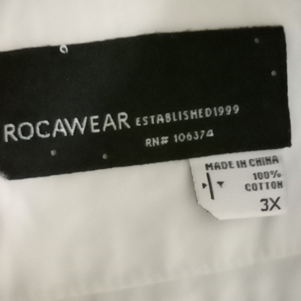 Rocawear shirt 100% cotton size 3x